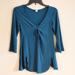 Women's Can't Miss Blue Blouse Size Medium